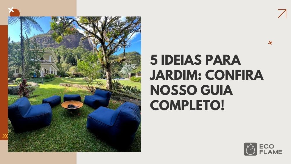 Na Eco Flame Garden, acreditamos que investir em ideias para jardim que sejam ao mesmo tempo funcionais e bonitas é essencial para criar momentos inesquecíveis ao ar livre. Com nossa seleção de puffs modulares, móveis tramados, ombrelones e lareiras, você pode transformar seu jardim em um espaço acolhedor, elegante e cheio de estilo.