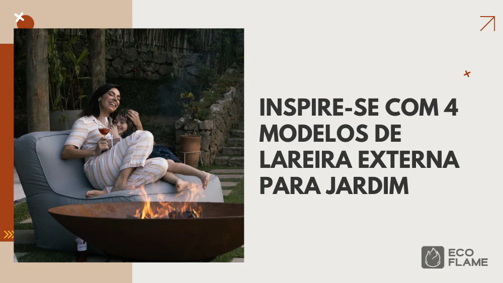 Existem diversos modelos, como lareiras de tacho, mesa e espiral, cada um adaptado a diferentes tamanhos de áreas e necessidades. A lareira de tacho Corten é durável e ideal para aquecer grupos, enquanto a lareira Flamme, com seu design em espiral, cria uma experiência visual única.